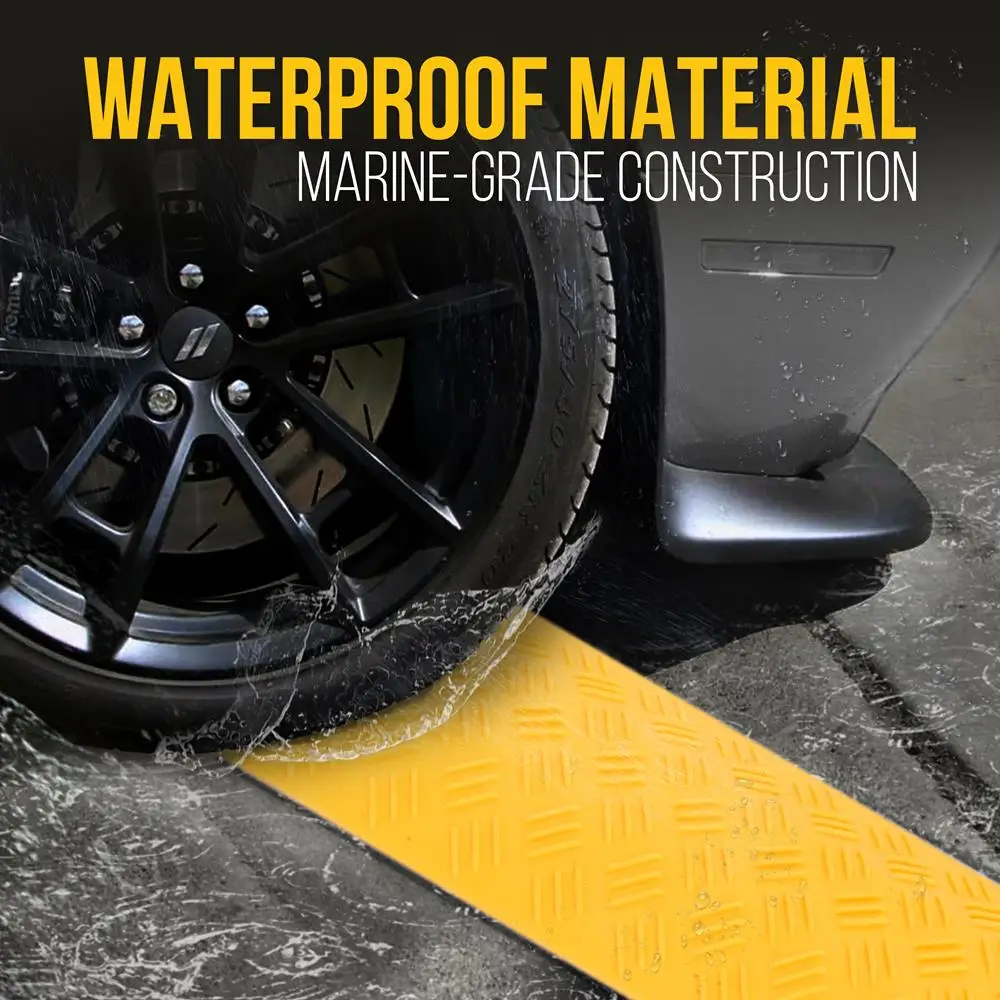 Pyle Durable Cable Ramp Protective Cover - 2,000 lbs Max Heavy Duty Drop Over Hose & Cable Track Protector