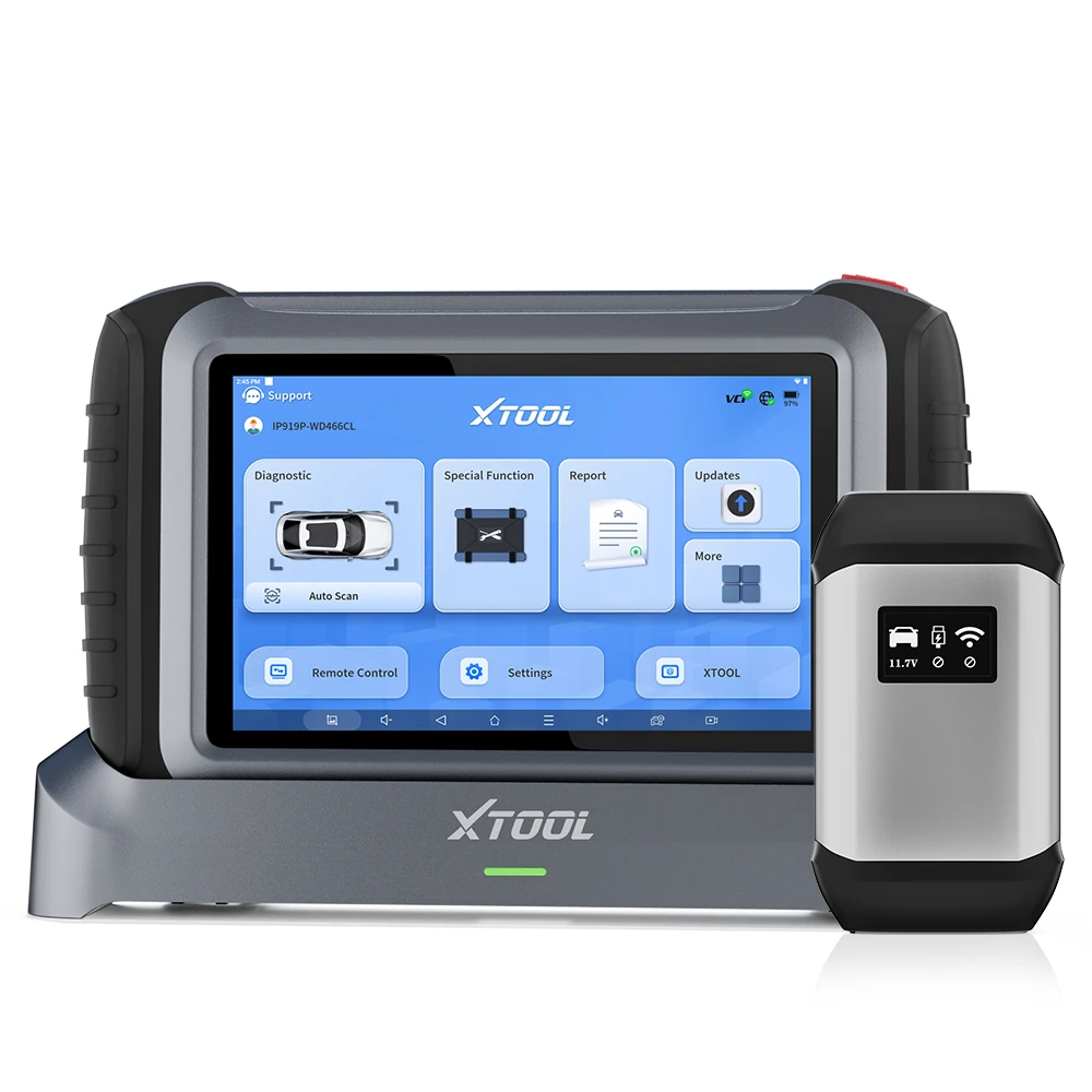 NEW XTool IP919 Pro All System Auto Diagnostic Tool with FCA ECU Coding Bi-Directional Controls OBD2 DiagnosticScanner