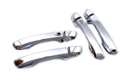 

Автомобильный хромированный Стайлинг, хромированная дверная ручка, крышка без ключа для VW Volkswagen Tiguan MK2