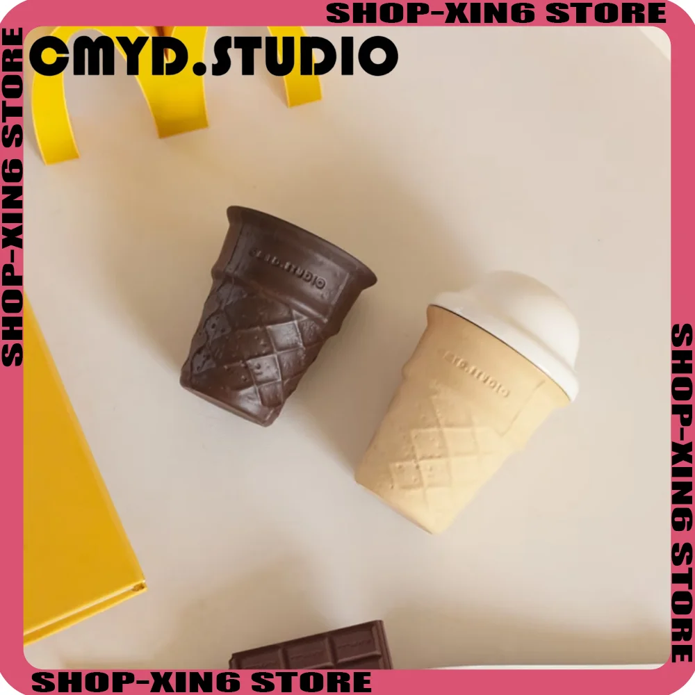 

CMYD Studio, оригинальный дизайн, креативная кофейная чашка с конусом для мороженого, керамическая чашка для воды, повседневная чашка, подарок для пары