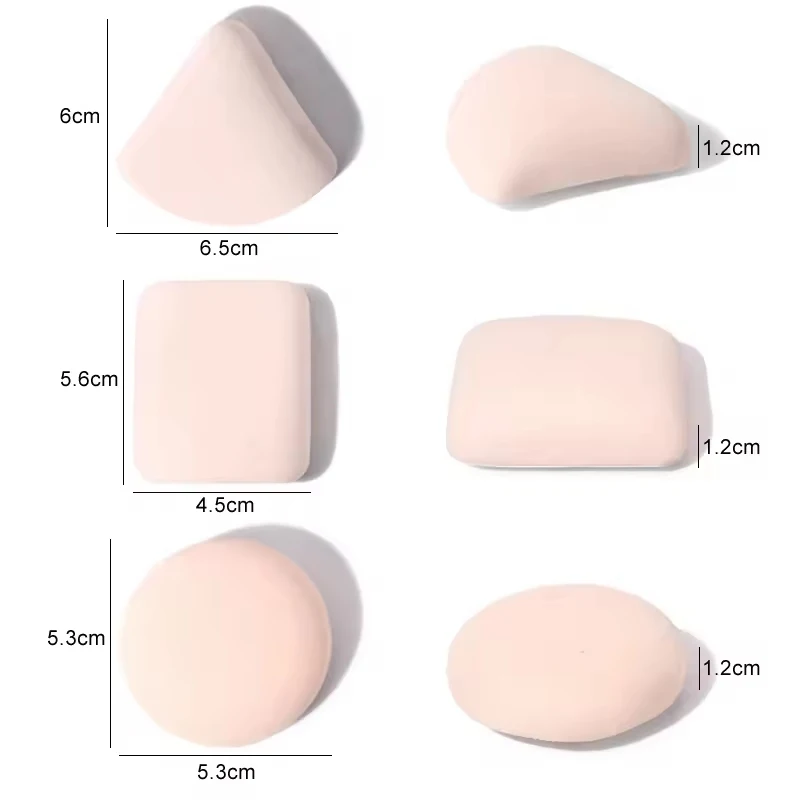 Super Soft Cloud Puff Sponge Puff Dry Wet Dual Use Liquid Foundation  Round Square Makeup  Powder Cosmetics Makeup Tools