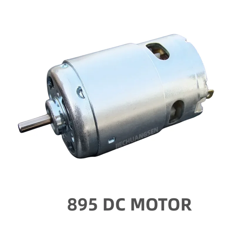 

Upgraded! 895 DC MOTOR High Power Double Ball Bearing High Torque 12V 24V Generator Micro Cutting Machine Lathe Lawn Mower