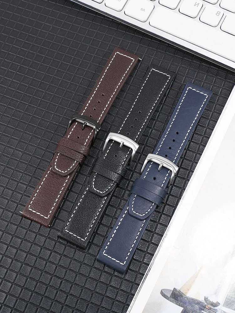 Pey Adapts To C-itizen Photokinetic Energy CA0695-17E CA7075 CA7085-10X Leather Watch Strap