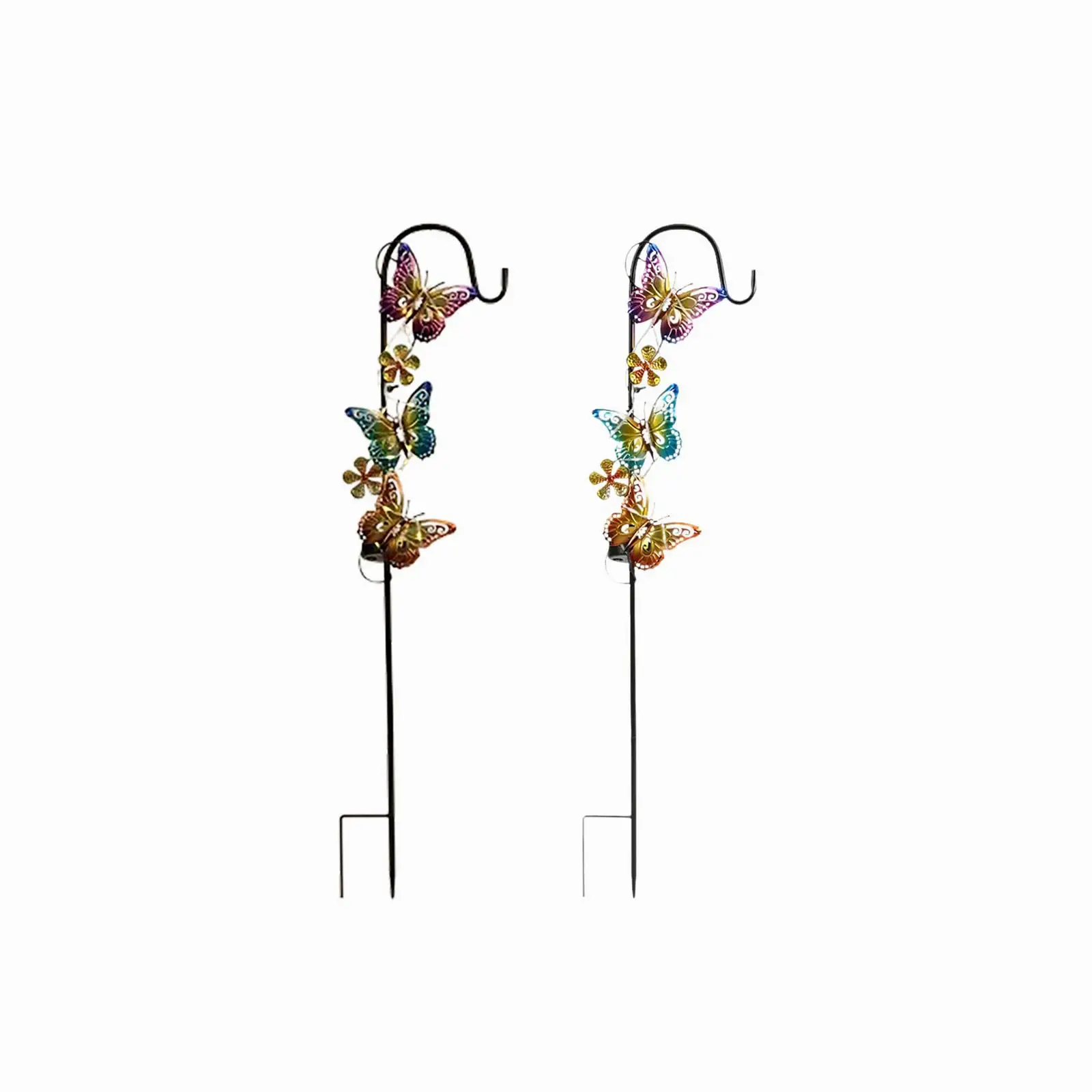 

Solar Garden Lights Outside Butterfly Stake Light for Courtyard Lawn Path