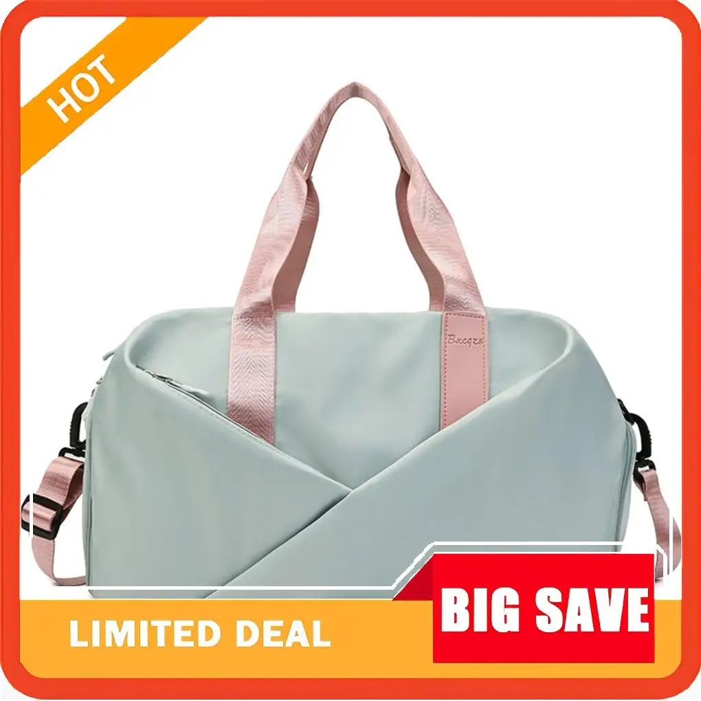 Gym Bag Ladies Stylish Swimming Bag With Wet Compartment And Shoe Compartment Training Bag Weekend