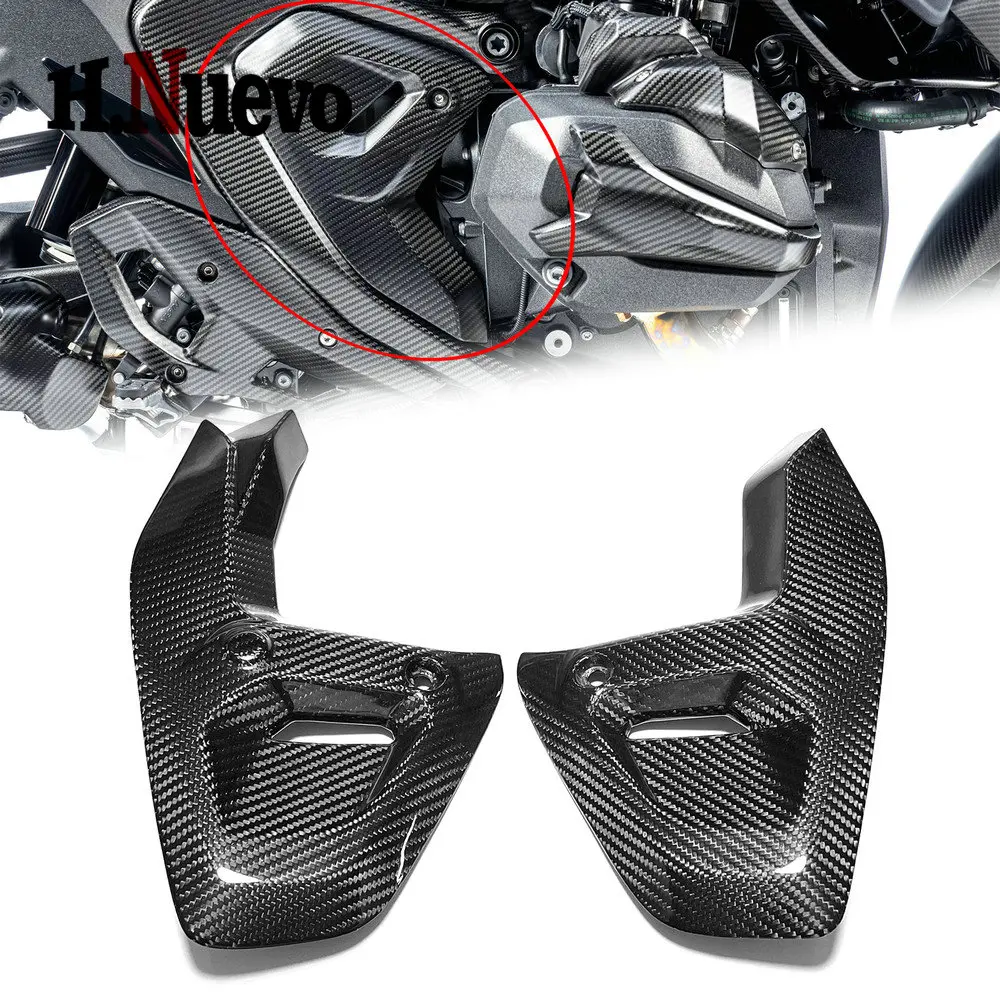

Compaitible With BMW R1300GS 024 2025 2026 Motorcycle Carbon Fiber Side Panels Fairings Accessories