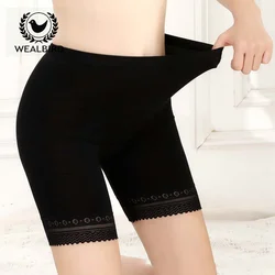 Preço de fábrica por atacado, leggings grandes femininas, calças de segurança modal, dois em um, leggings femininos antibacterianos, seguro cinco