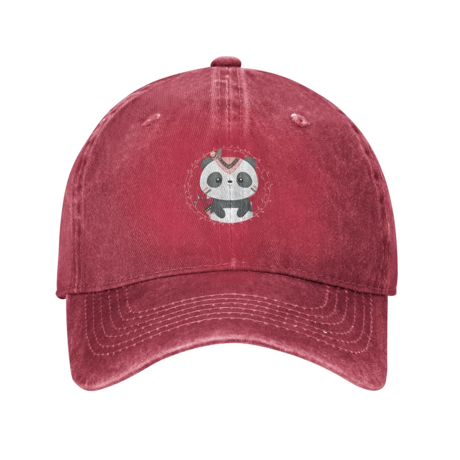 

Cute Panda Baseball Cap For Men Women Vintage Trucker Hat Golf Hats Dad Hat Pure Cotton Baseball Cap Fashion Adult Snapback Cap