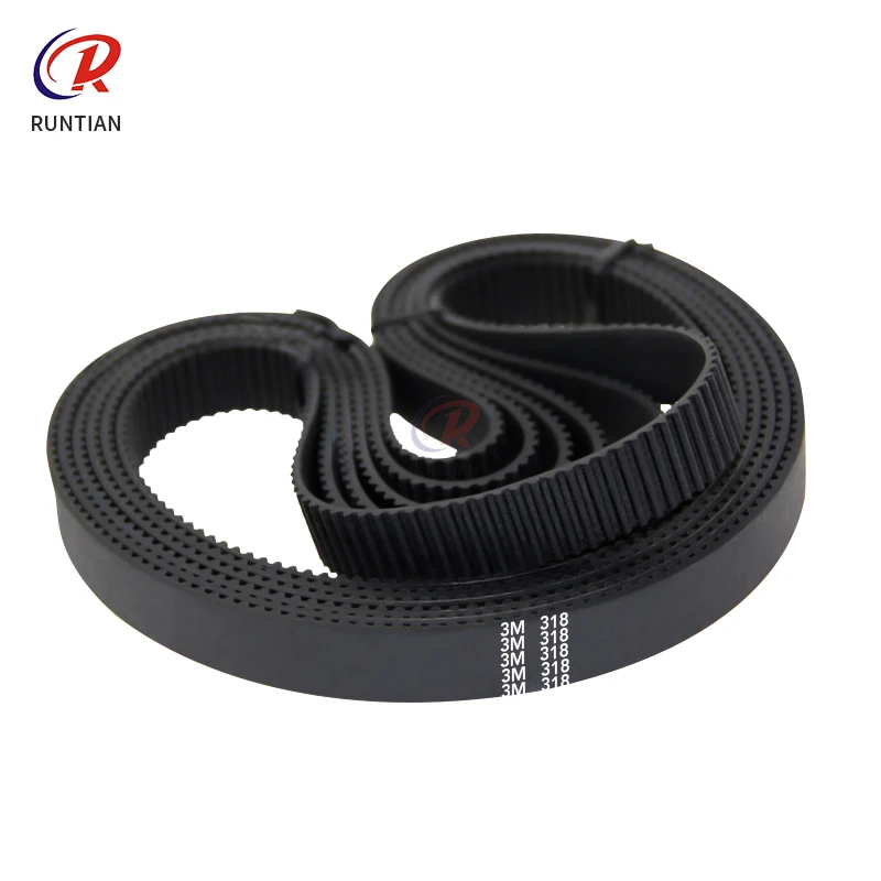 

Motor belt for Flora LJ320P LJ320K PP2512UV printer HTD3M-318 3M-552 3M-276 small belt black rubber belt for digital printer