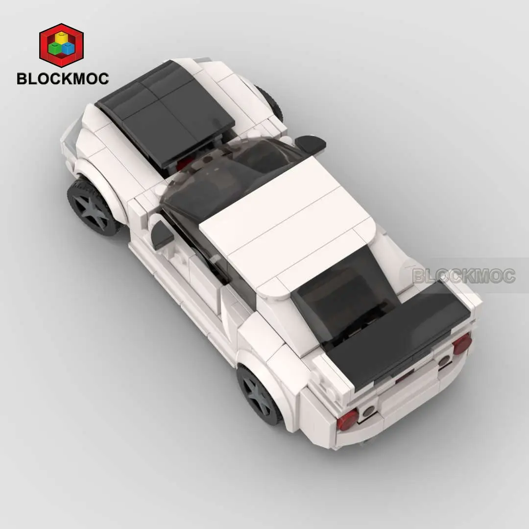 MOCブロック JDM ファストアンドフューリー スカイライン GT-R R34 S14