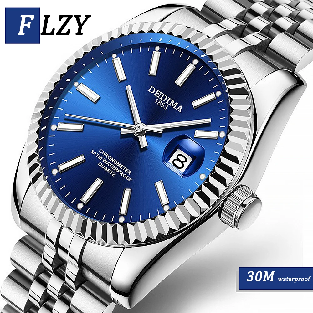 New Couple Watches Quartz Mechanical Watch For Men And Women 30m Waterproof Automatic Watch Luminous Calendar Watch