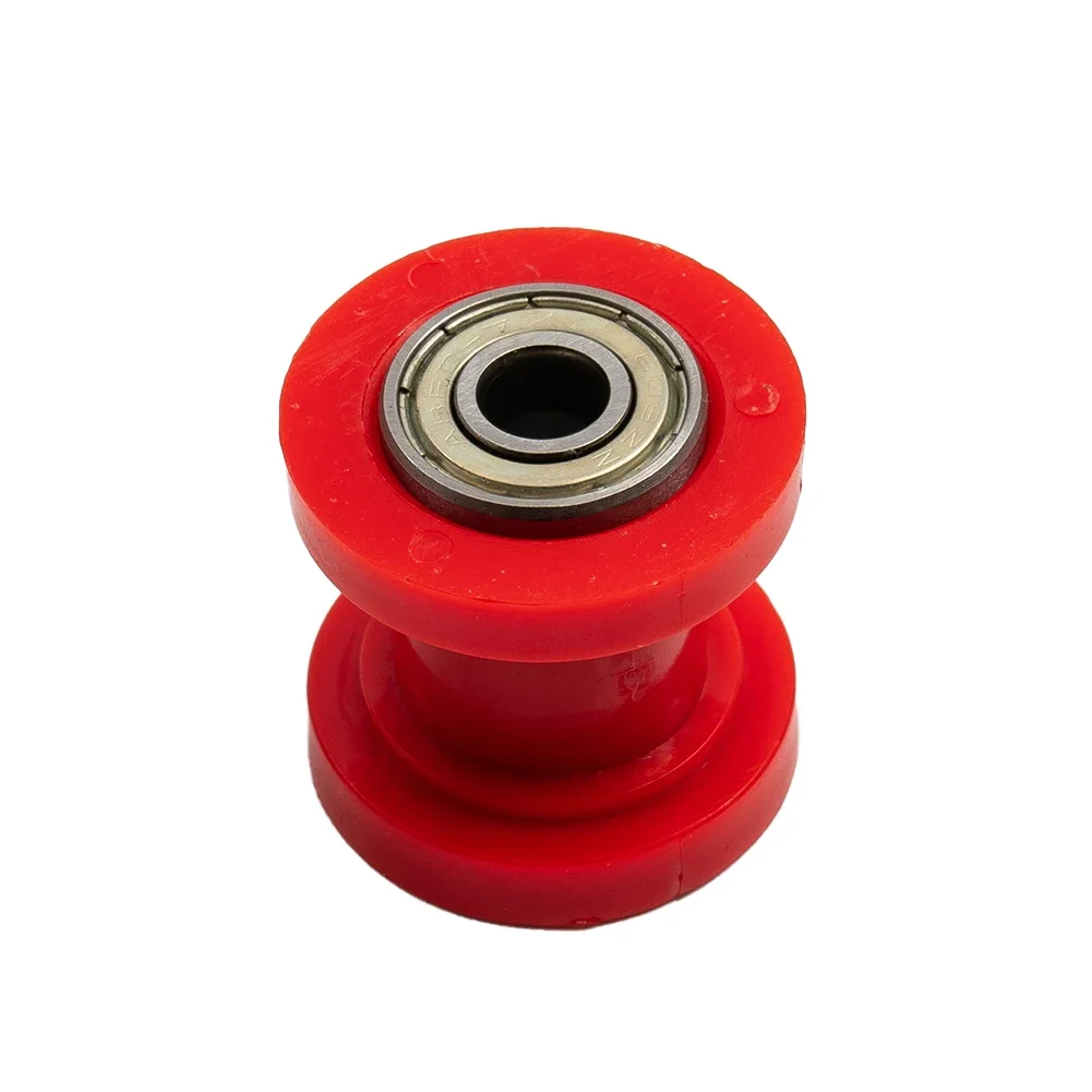 Bearing Chain Roller 8mm ATV Accessories Beach Bikes Practical Pulley Wheel Red Reliable Transmission Belt 317022