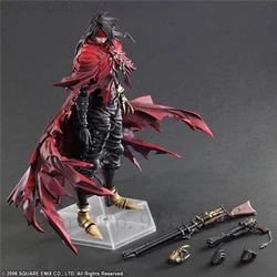 Dirge of Cerberus : Anime Vincent Valentine Action Figure Play Arts Collectible Model Toys Doll Gift 27CM