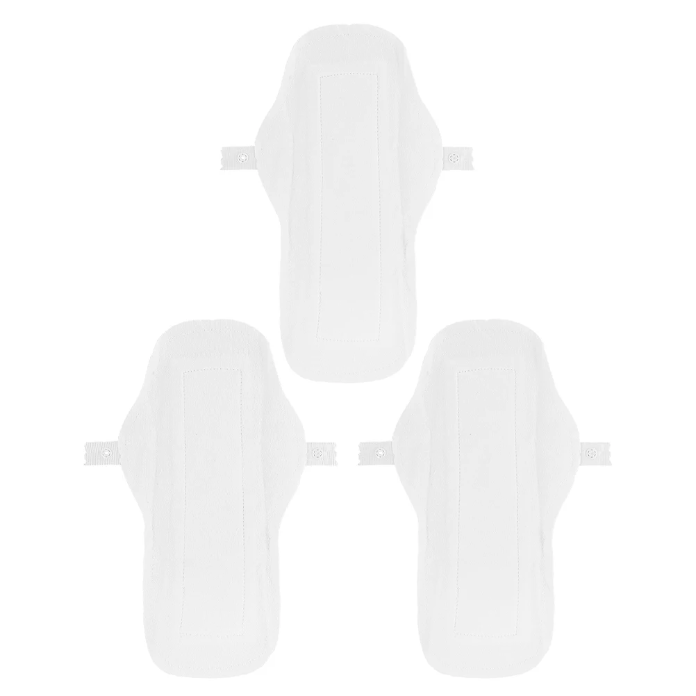 

3 Pcs Reusable Menstrual Pad 270mm Washable Sanitary Napkin Cotton Women Health Care Travel Postpartum Incontinence