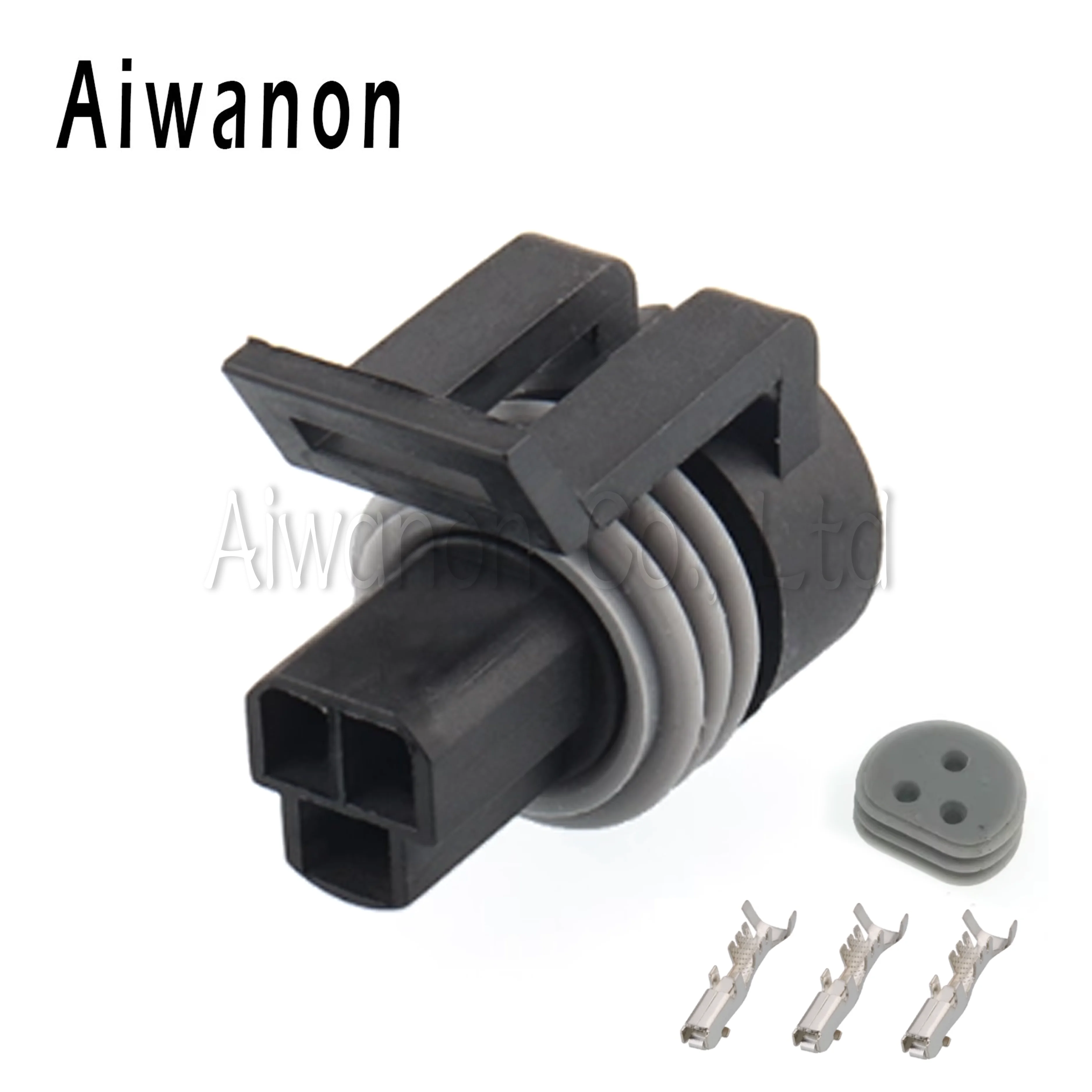 1 Set 3 Pin Auto Sensore di Pressione Olio Combustibile Connettori Elettrici Spina Cablaggio Femmina Impermeabile 12065287 12078090