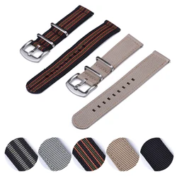 Nylon Strap 20mm 22mm Fast Release Bracelet Spring Military Watchband Sports Leisure for Watch Replacement Watch Band