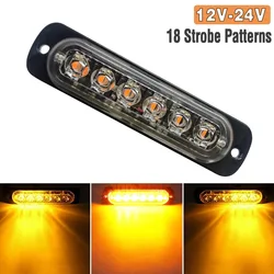 12/24V Truck light Strobe Warning beacon light Grille flashing Warning lights LED Side lights Indicator light Parking taillight
