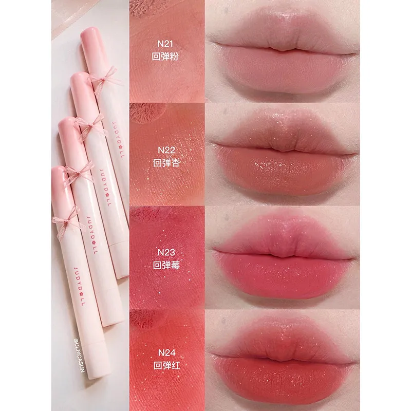 Judydoll New Upgraded Lip Powder Cream Soft Smooth Texture Nourishing Formula Matte Velvet Mud Non Drying Makeup