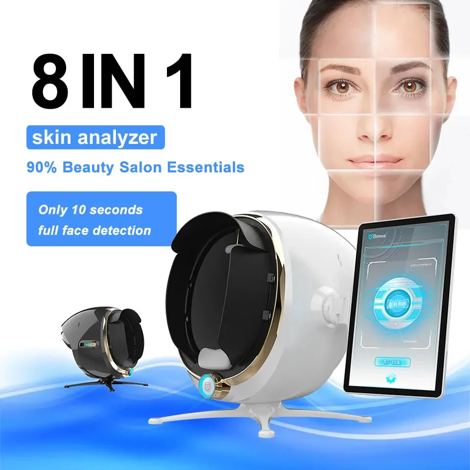 

Portable Skin Analysis Machine 3D Face Scanner Skin Analyzer Facial Analysis Beauty Equipment Support Multiple Languages
