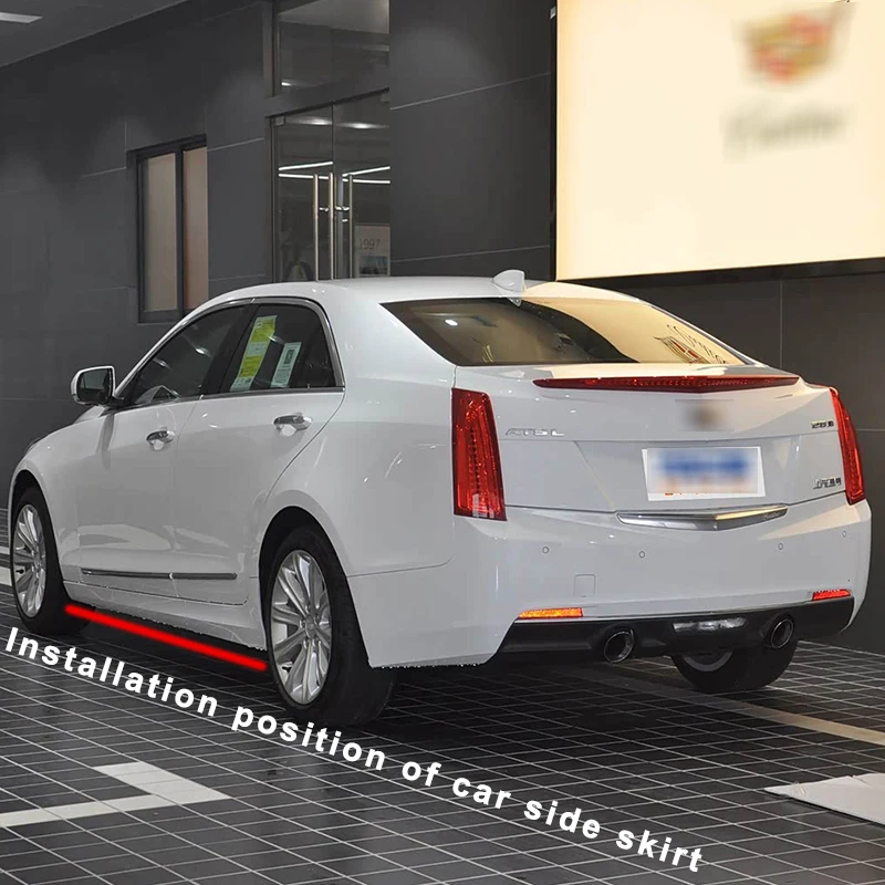 Car Side Skirts Ext…