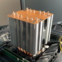 CPU Air Cooler 6Heatpipes PC Processor ventilador for Intel LGA 1700 2011 1200 1366 115X X79 X99 AMD AM3 AM5 AM4 Cooler