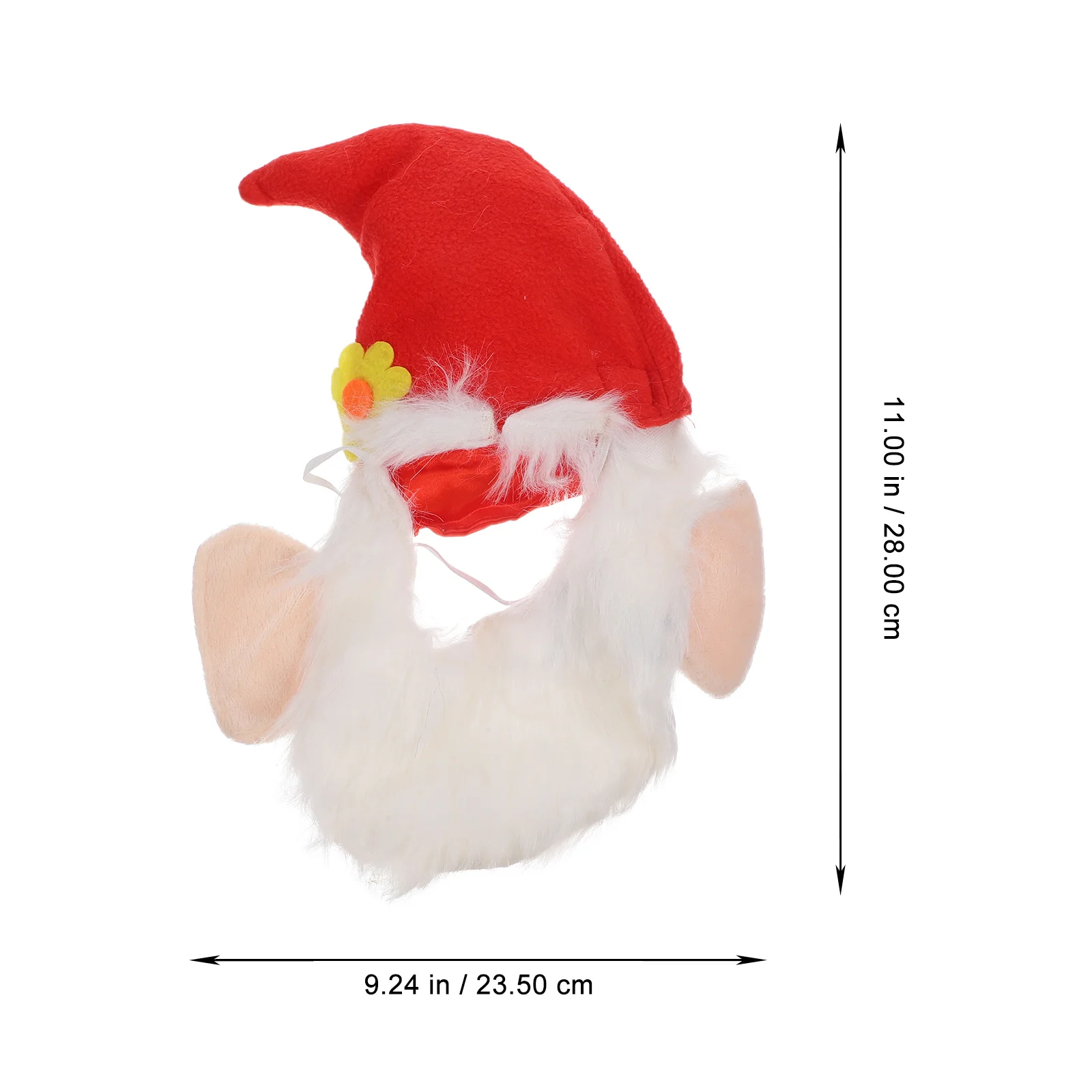 

Christmas Pet Hat Bright Colors Cartoon Cats Comfortable Durable Headwear Cosplay Party Dress Up Gift Accessory