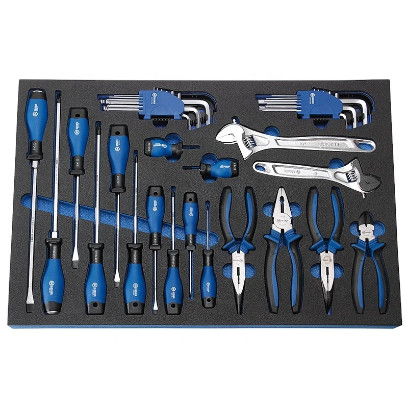 Factory price 20pcs impact screwdrivers, adjustable wrenches  for Automotive Repair In Tools Set