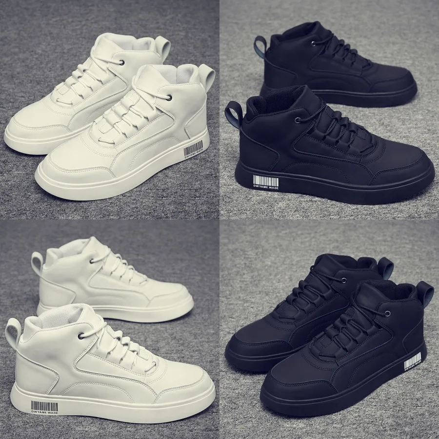 

Мужские высокие кожаные деловые туфли 2026 года, нескользящие, износостойкие, модные, в стиле скейт, универсальные, ретро, трендовые