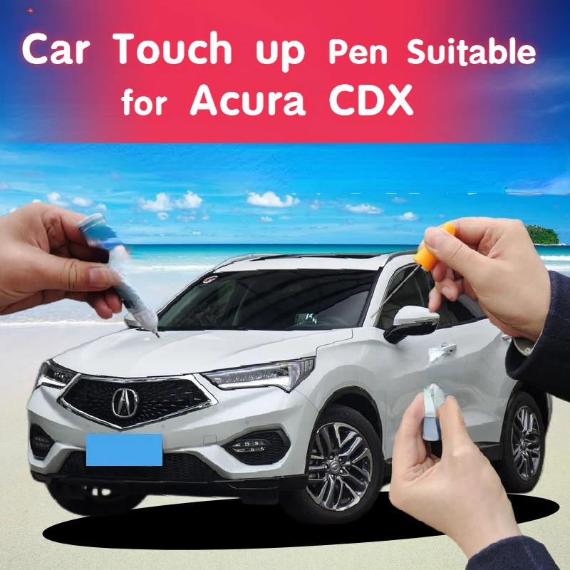 

Car Touch up Pen Suitable for Acura CDX Paint Fixer Pearl Ze White Car Scratch Repair Spray Paint Ruby Red Hand Paint Sand Shuo