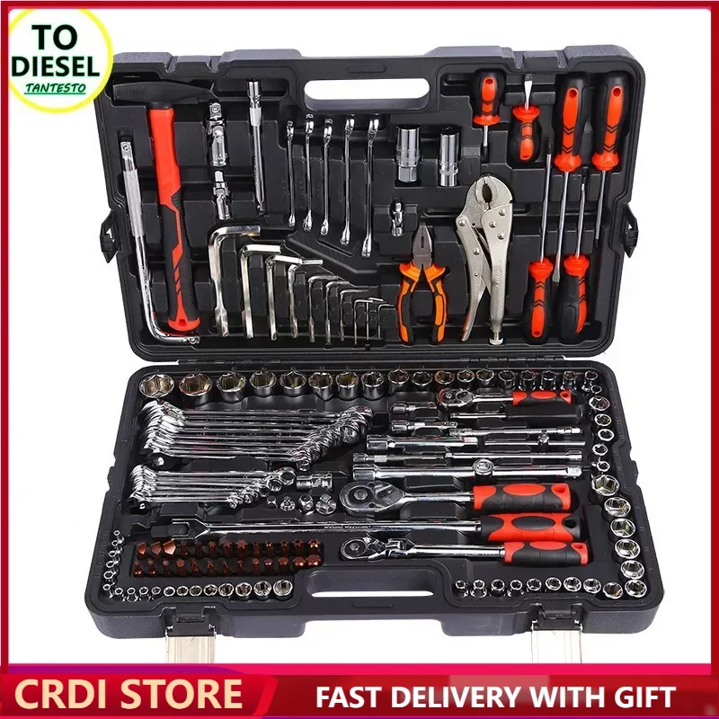 150PCS Car Repair Tool Set CRIN Injector Disassemble Tools