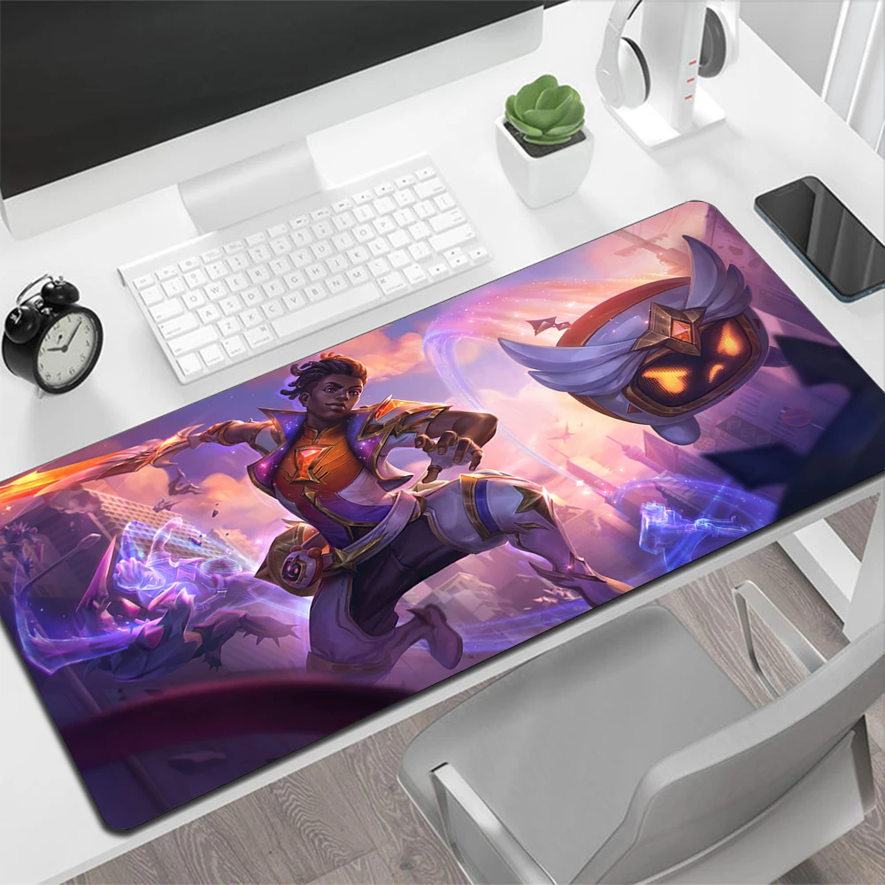 Star Guardian League of Legends Gaming Mouse Pad Large Mouse Pad PC Gamer Computer Mouse Mat Big Mousepad XXL Keyboard Desk Mat image 3