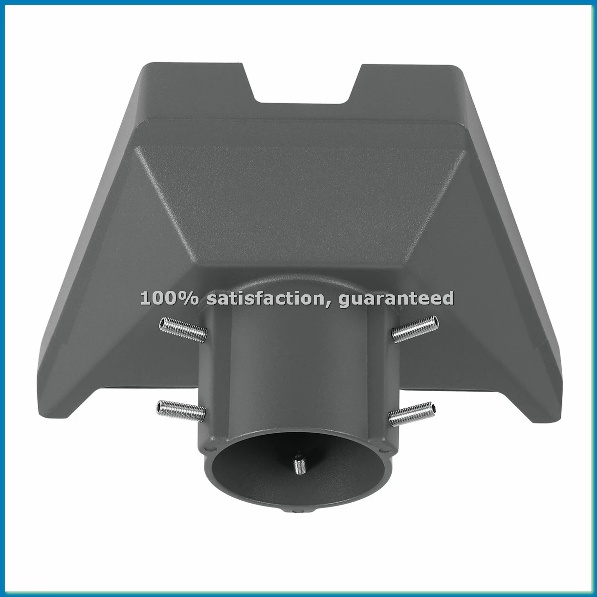 For Gen 3 Mount Pipe Adapter for Gen3 Mounting Plate Roof Eaves Bracket Gray-BCBW