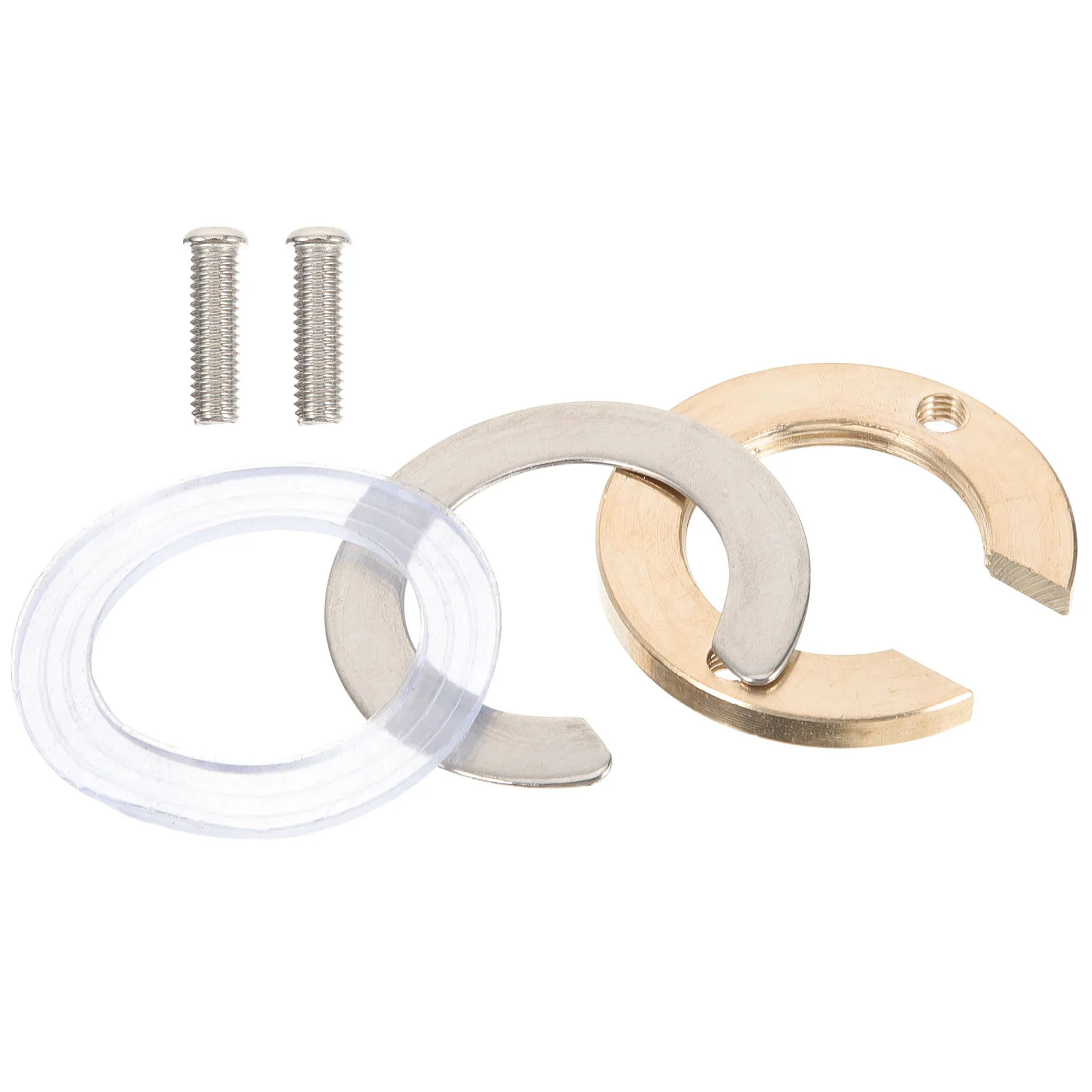 1 مجموعة النحاس صنبور الجوز C على شكل قفل الجوز المطبخ صنبور Antiloosing غطاء الربط بحلقة إحكام غسالة الحنفية تصاعد مجموعة