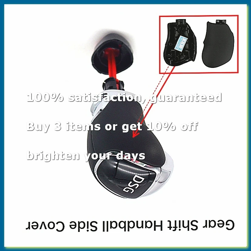 For Gear Shift Handball PU Leather Side Cover Interior for Superb Fabia