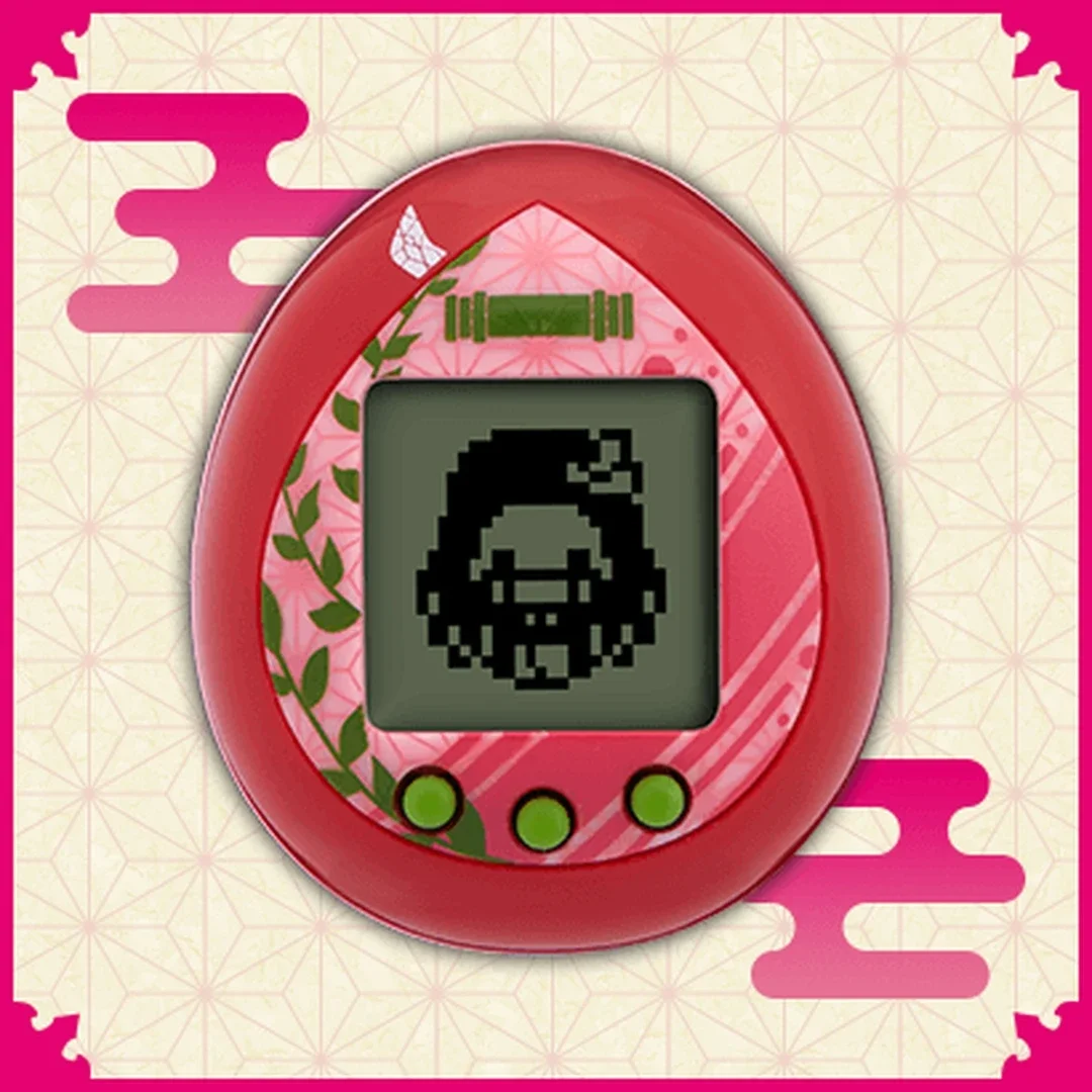 Bandai Original Demon Slayer Tamagotchi Kisatsutaitchi Electronic Pets Kimetsu No Yaiba Virtual Pets Collectible Toys Kids Gifts