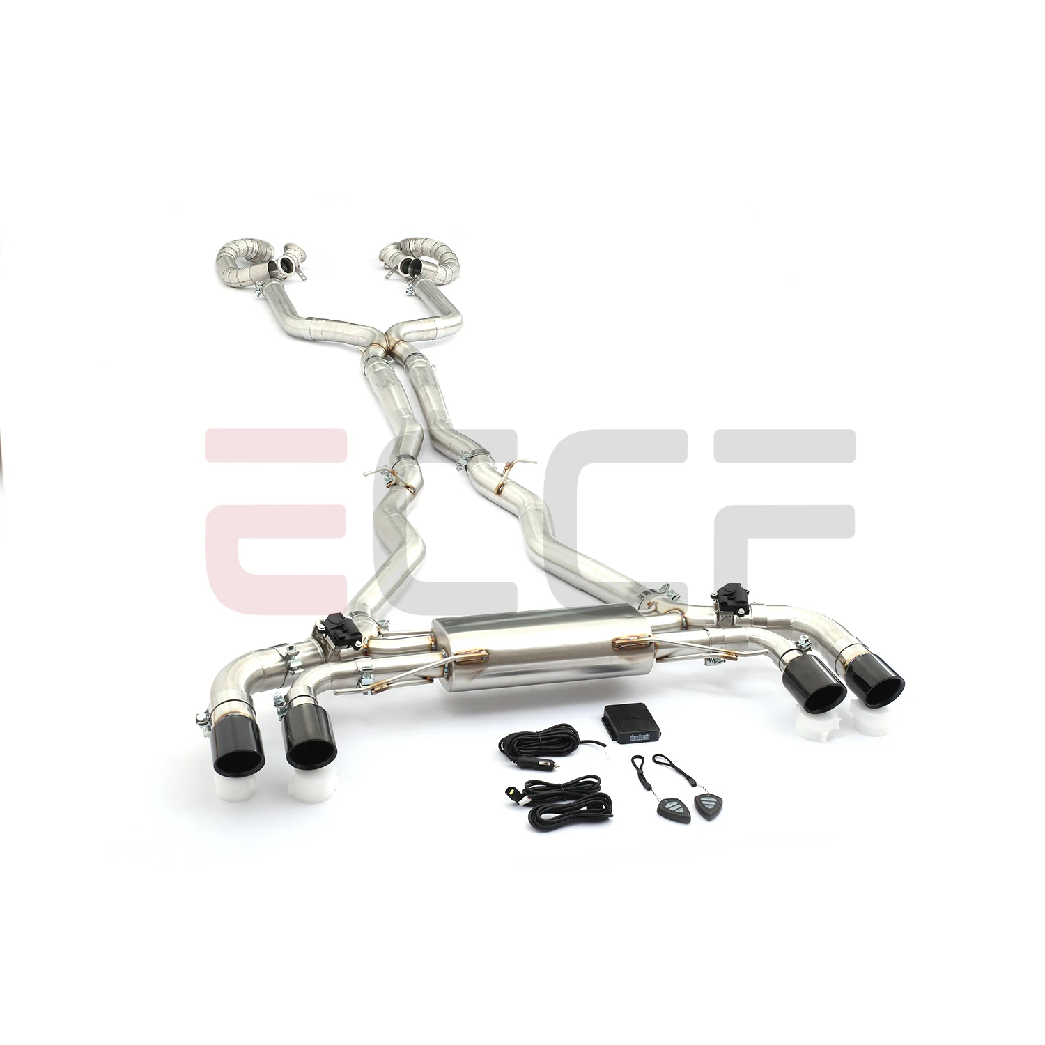 Sporty Stainless Steel Complete exhaust system FOR BMW M5 F90 M2 F92 Aggressive Sound Plug and Play Performance Upgrade
