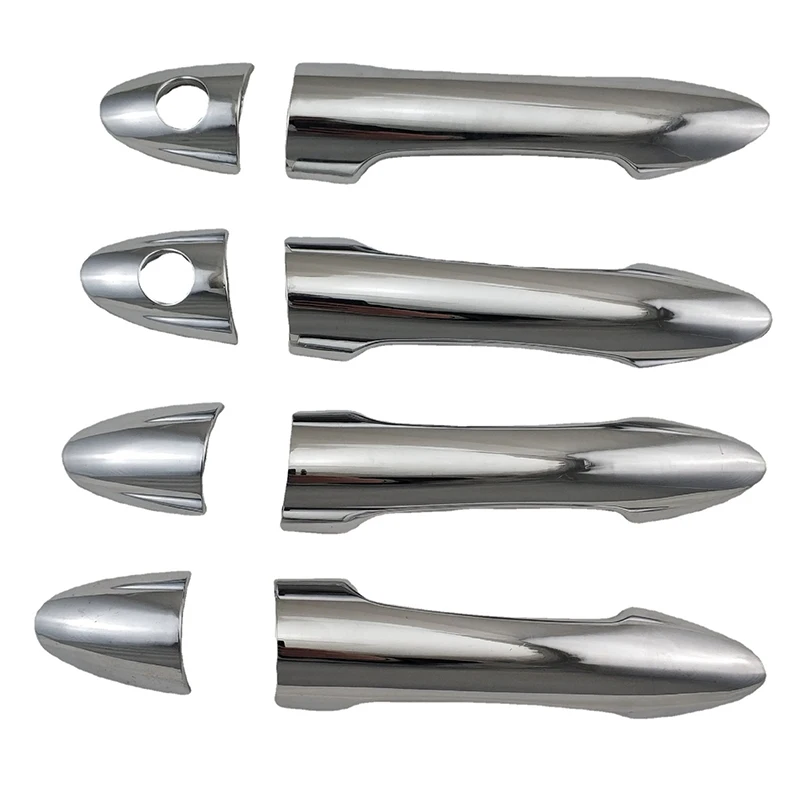 

ABS Chrome Car Outer Door Handle Cover Door Bowl Protection Covers Sticker For Kia Picanto Morning 2011-2016