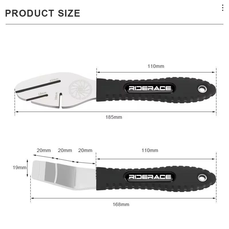 Bike Disc Brake Correction Wrench For Road Bicycle Adjustment Repair Tool MTB Bike Brake Rotor Alignment Truing Tool image 6