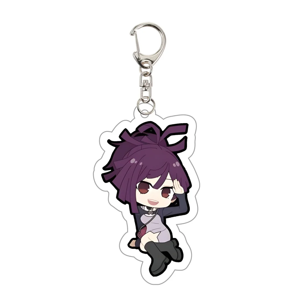 Anime 6cm keychains Hell’s Paradise Jigokuraku Gabimaru Sagiri Yuzuriha Figure Display Desktop Decoration Collectible Gift