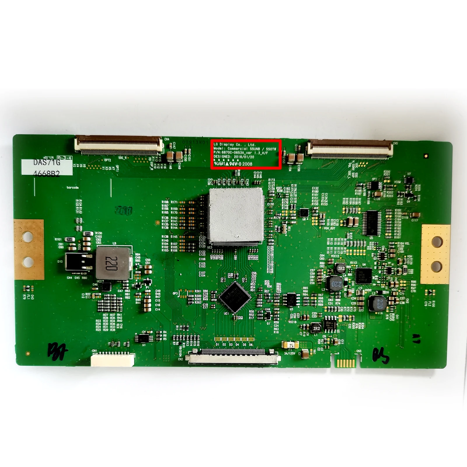 

The original 6870c-0653a logic board has a physical shooting warranty of 120 days