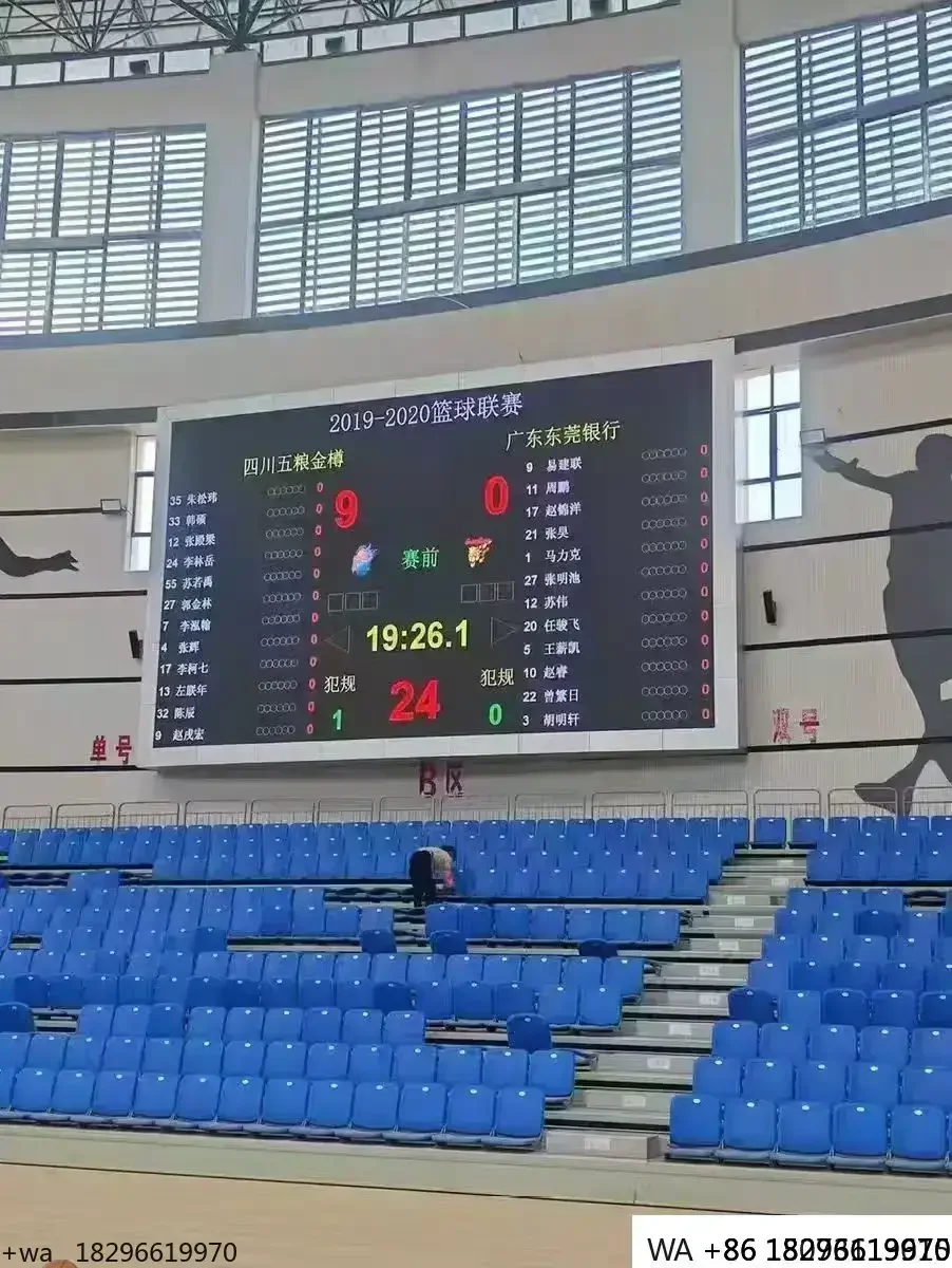 

Professional Digital Basketball Scoreboard Sports Scoring Display for Basketball Games