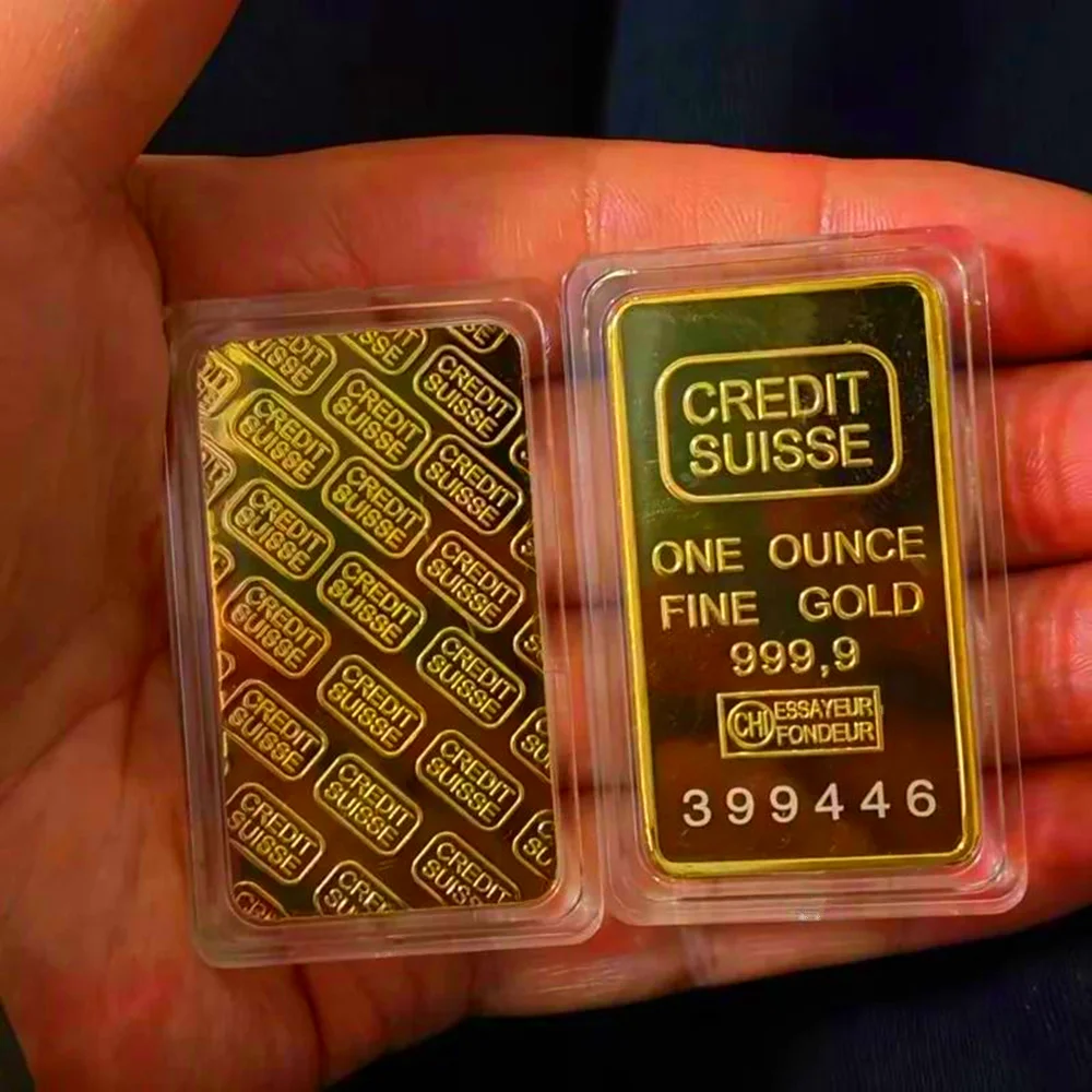 Gold Swiss Bar 1 Oz… - image