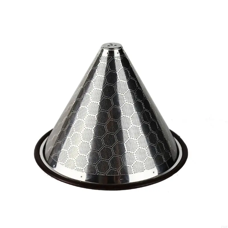 F92F Edelstahl Kaffeefilter Tassen Kaffeefilter Kaffeefilter Tasse Dripper Handbuch Gießen Sie über Kaffeefilter -Espresso