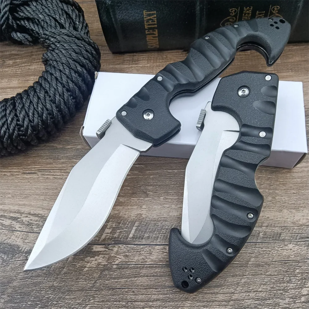 Folding Pocket Knife High Hardness AUS8 Blade Nylon Glass Fiber Handles Utility Knife Tactical Hunting EDC Survival Knives Tools