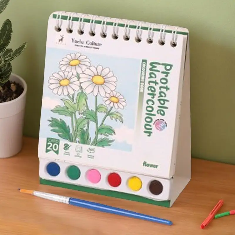 Creative Watercolor Painting Book for Kids Graffiti Drawing Picture Children DIY Toys For Travel Airplane Activities