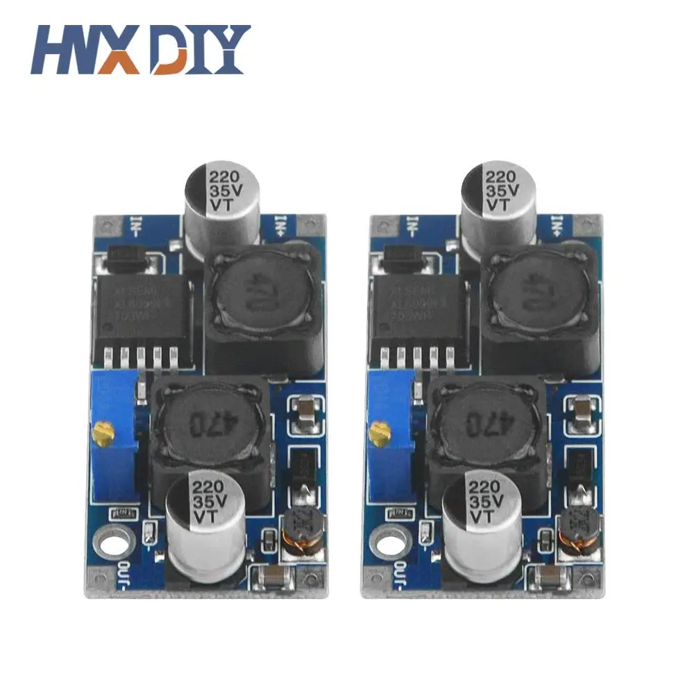 1/5/10pcs XL6009 Automatic step-up step-down Dc-Dc Adjustable Converter Power Supply Module 20W 5-32V to 1.25-35V