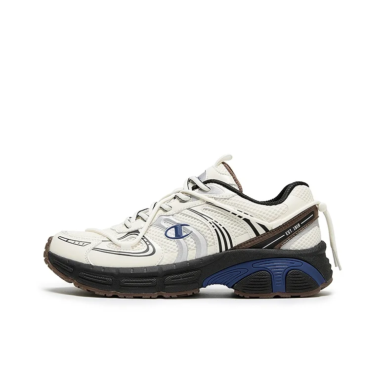 Champion Casual Shoes Men's Low-top Milk White/Cocoa Brown U7AFCRM68S8