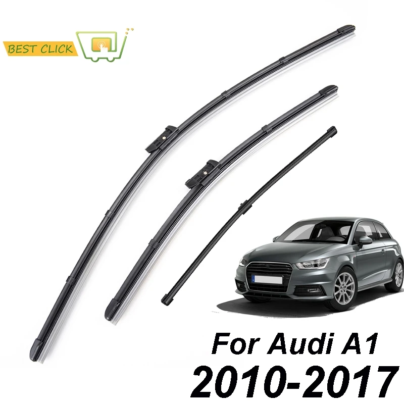 Misima Windshield Windscreen Wiper Blades Set For Audi A1 2010 2011 2012 2013 2014 2015 2016 17 Front Rear Window Kit 24