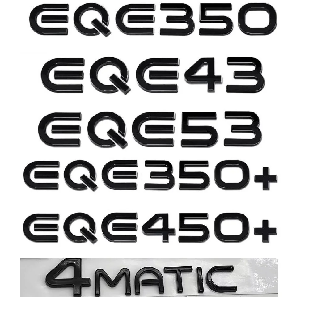 

Gloss Black for Mercedes Benz V295 Electric Motor EQE43 EQE53 EQE250 EQE260 EQE300 EQE350 EQE400 EQE450 EQE250+ EQE350+ Emblems