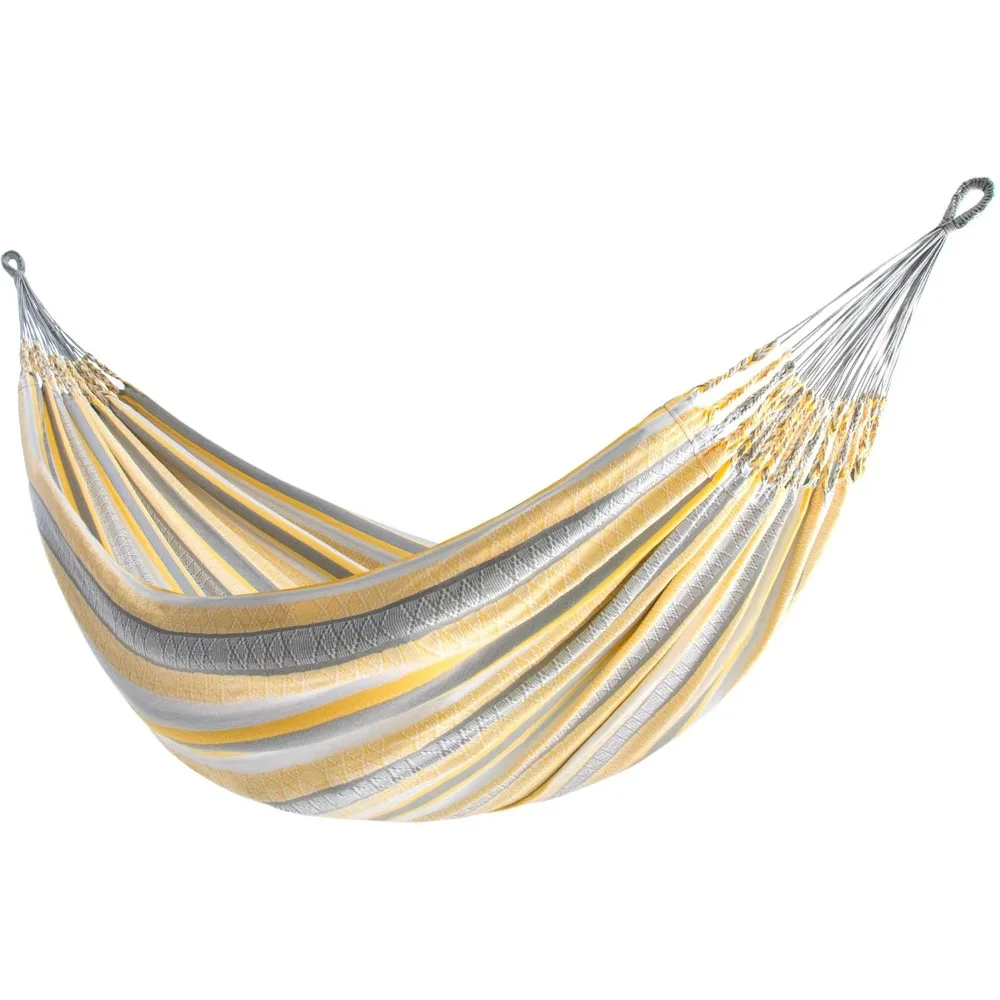 

Latin Hammock Collection Vibrant Cotton Double Hammock, Supports